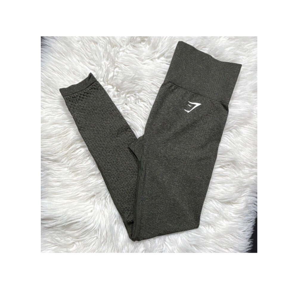 BUNDLE Gymshark Black High Waist Women's Ankle Activewear Leggings with Logo